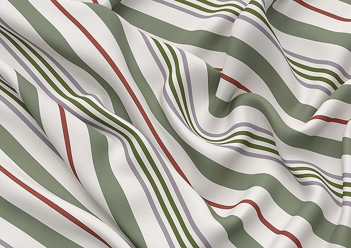 The British Stripe Co. George, Highlands No.1 - Roman Blind - Image 4